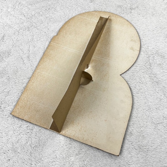 1940s Big Smith Work Shirts Advertising Sign 19" Cardboard Easel Back Display - Picture 3 of 16